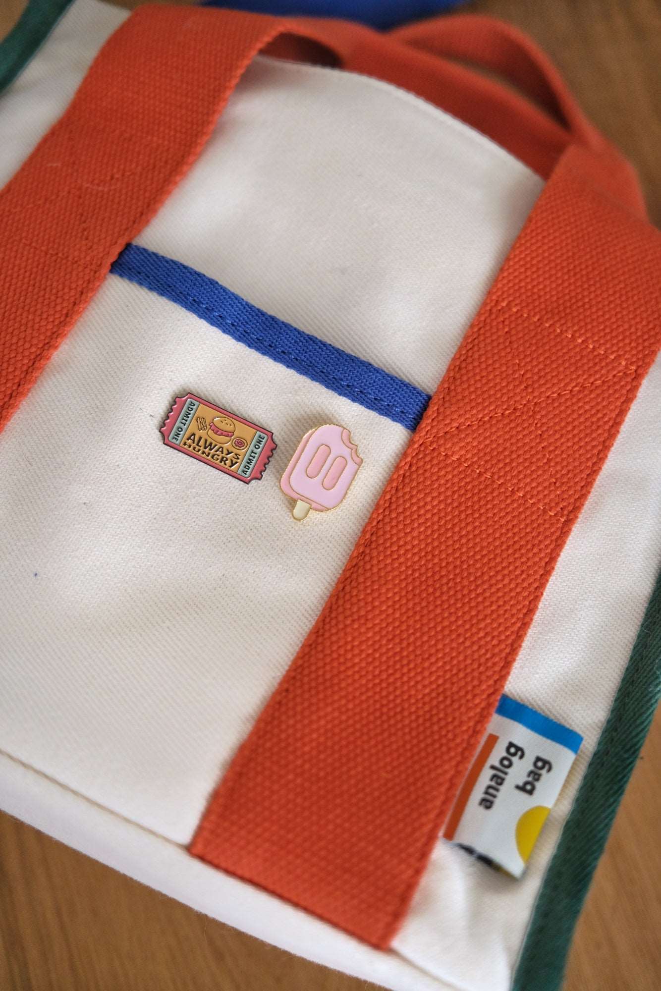 "Always Hungry" Enamel Pin - Image 2