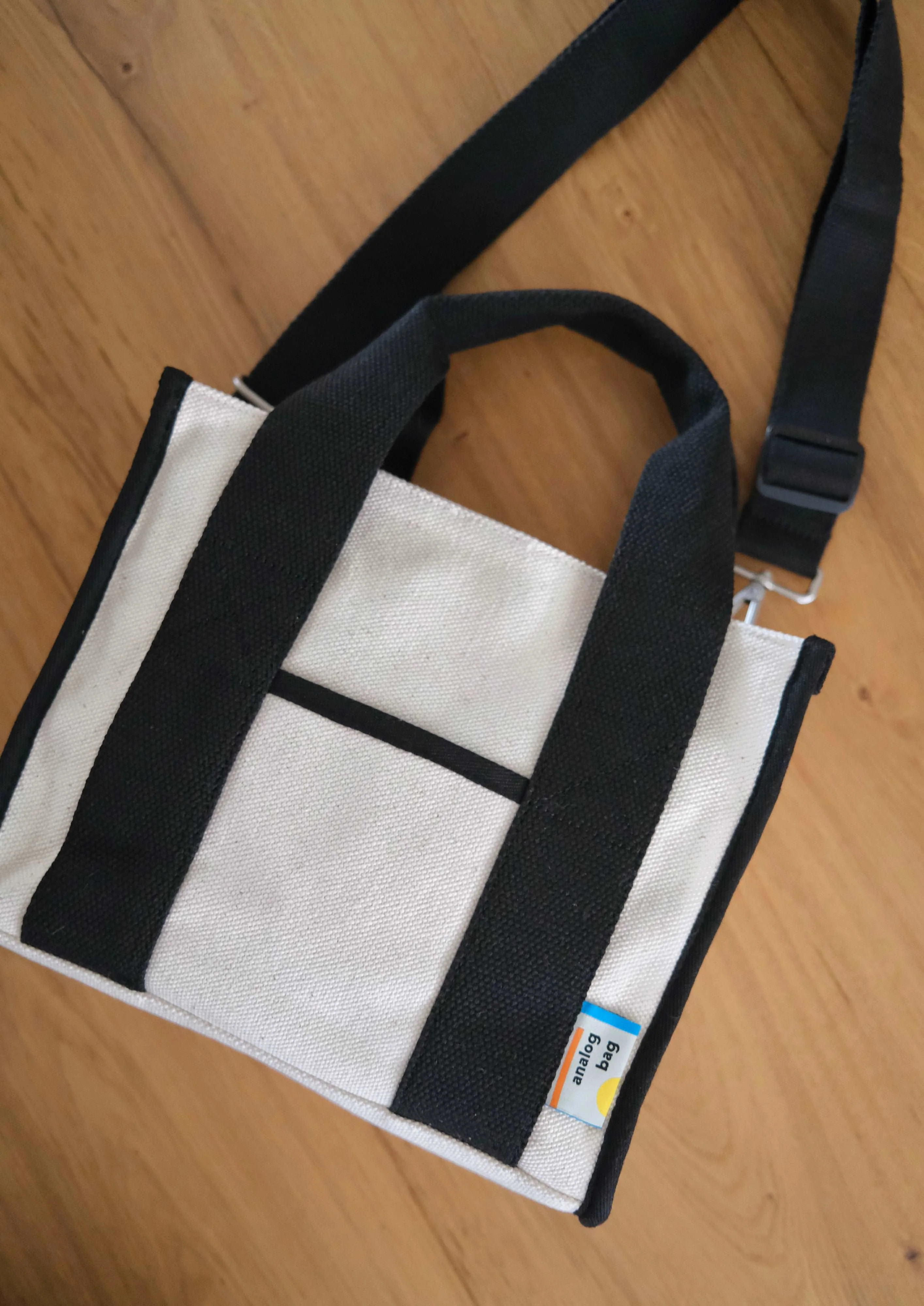 Analog No.18 Medium Tote Bag (Water Repellent Canvas) v2 - Image 15
