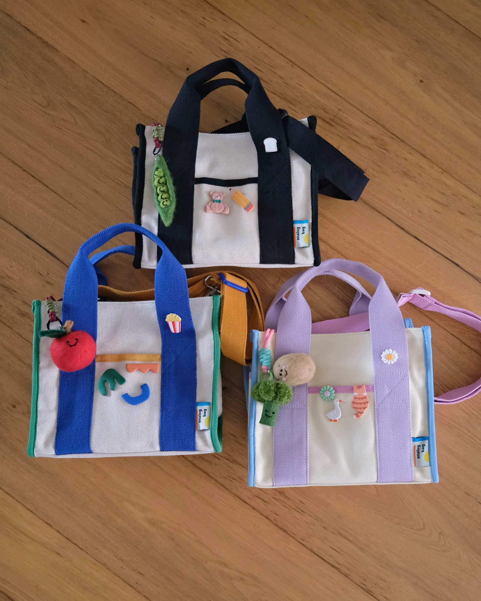 Analog No.19 Medium Tote Bag  (Water Repellent Canvas) v2 - Image 13