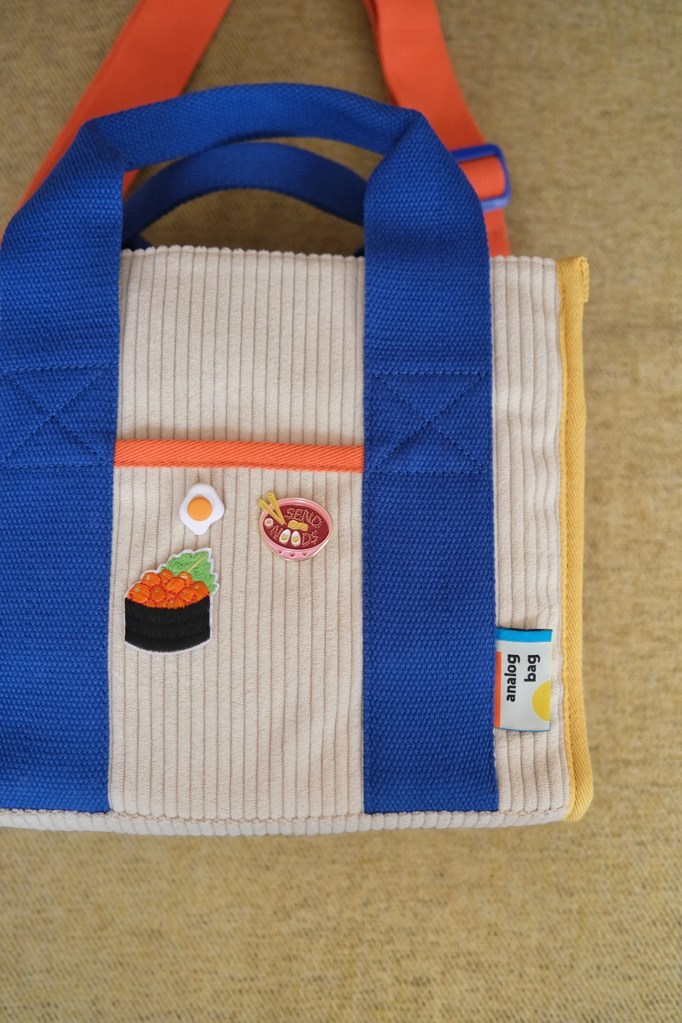 Analog No.29 Medium Tote Bag (Limited Edition) - Water Repellent Corduroy - Image 10