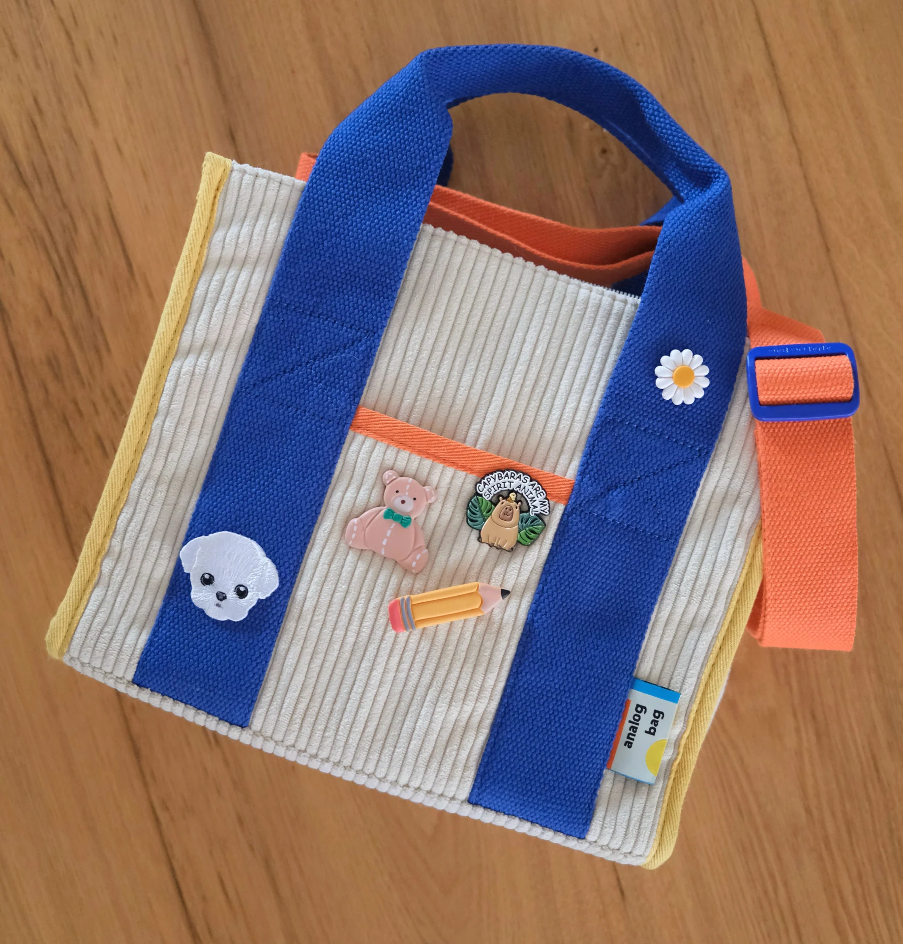 Analog No.29 Medium Tote Bag (Limited Edition) - Water Repellent Corduroy - Image 7