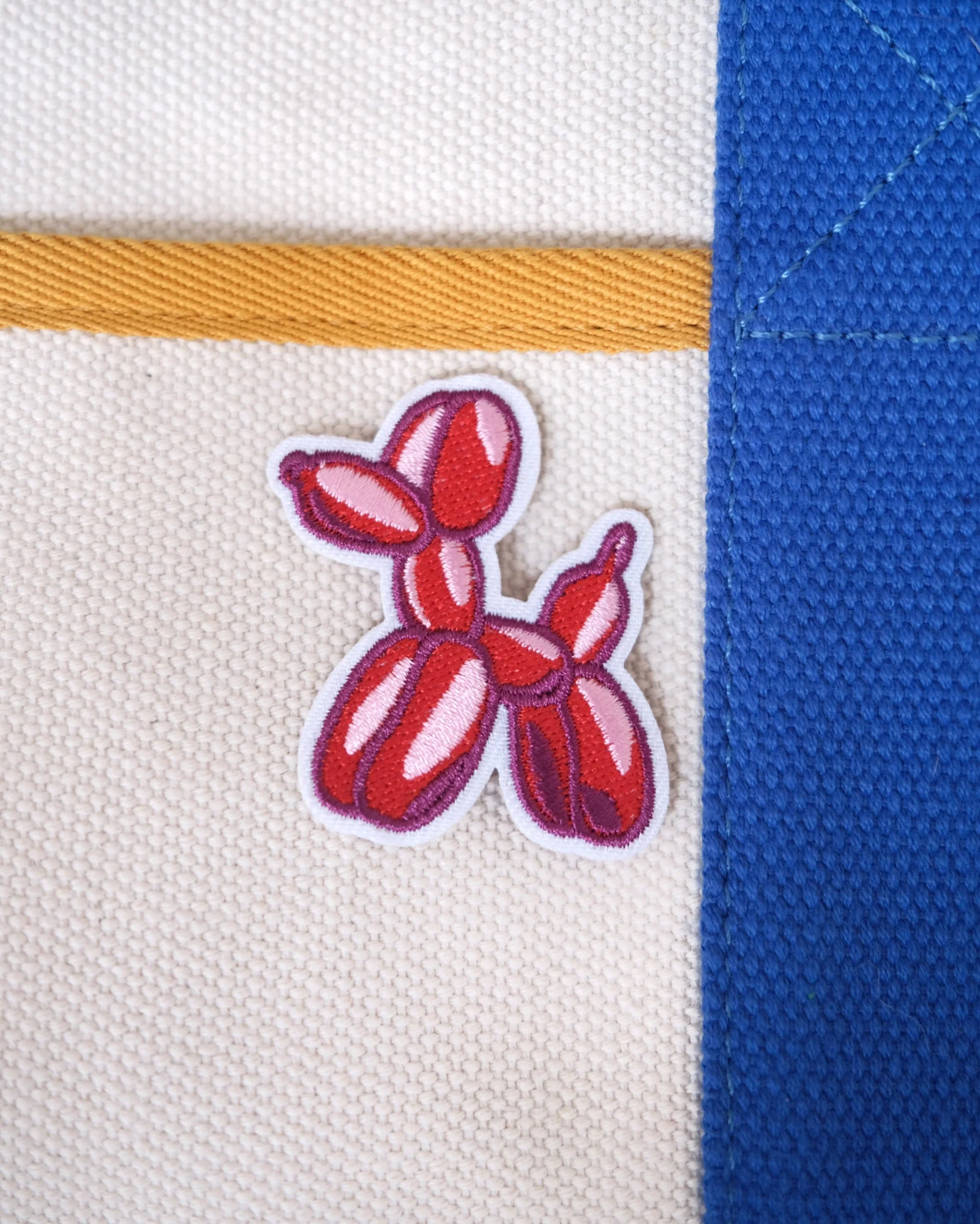 Balloon Dog Iron-on Patch