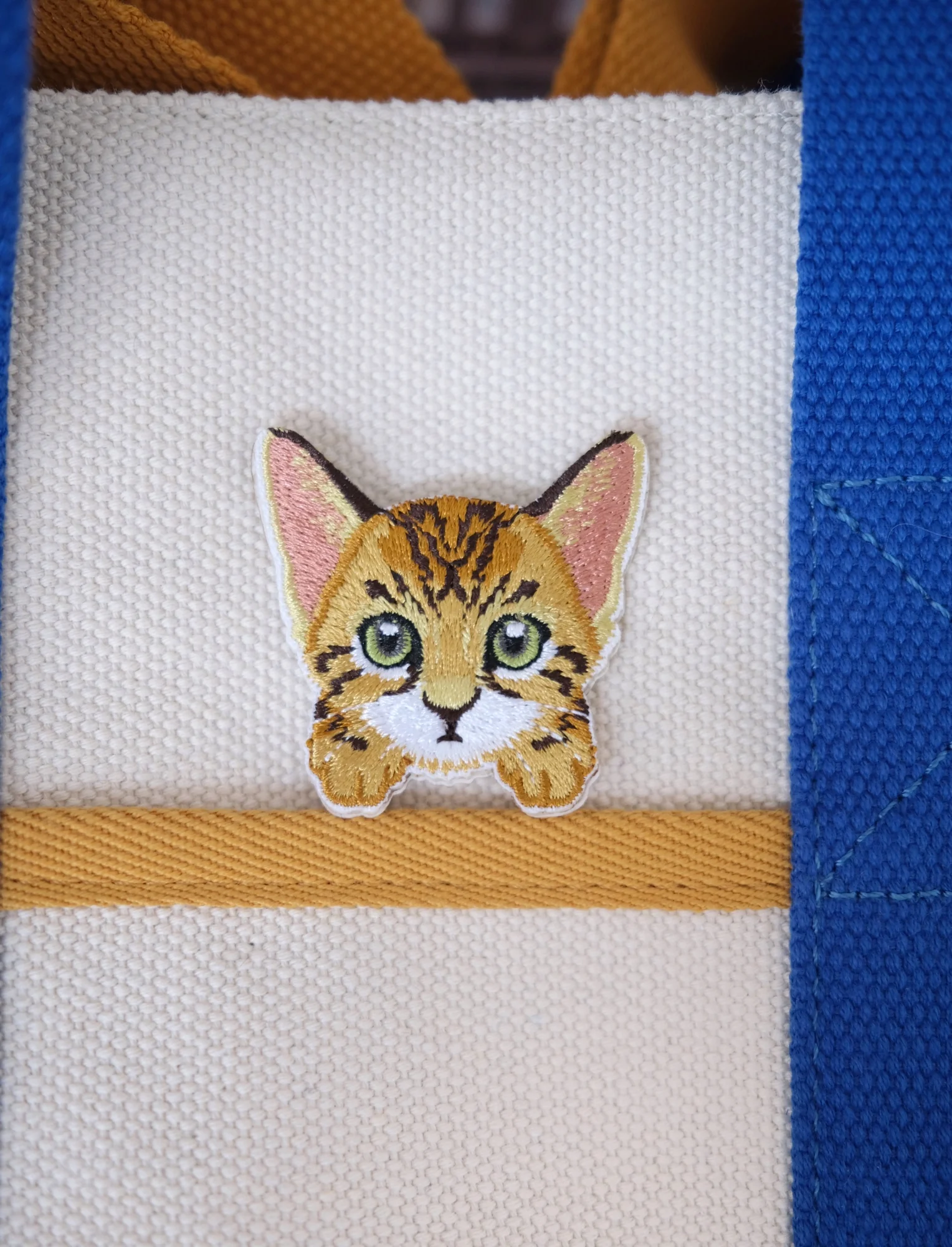 Bengal Kitten Iron-on Patch
