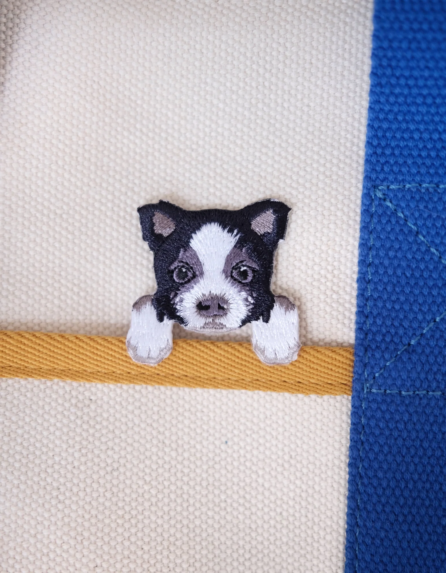 Border Collie Iron-on Patch