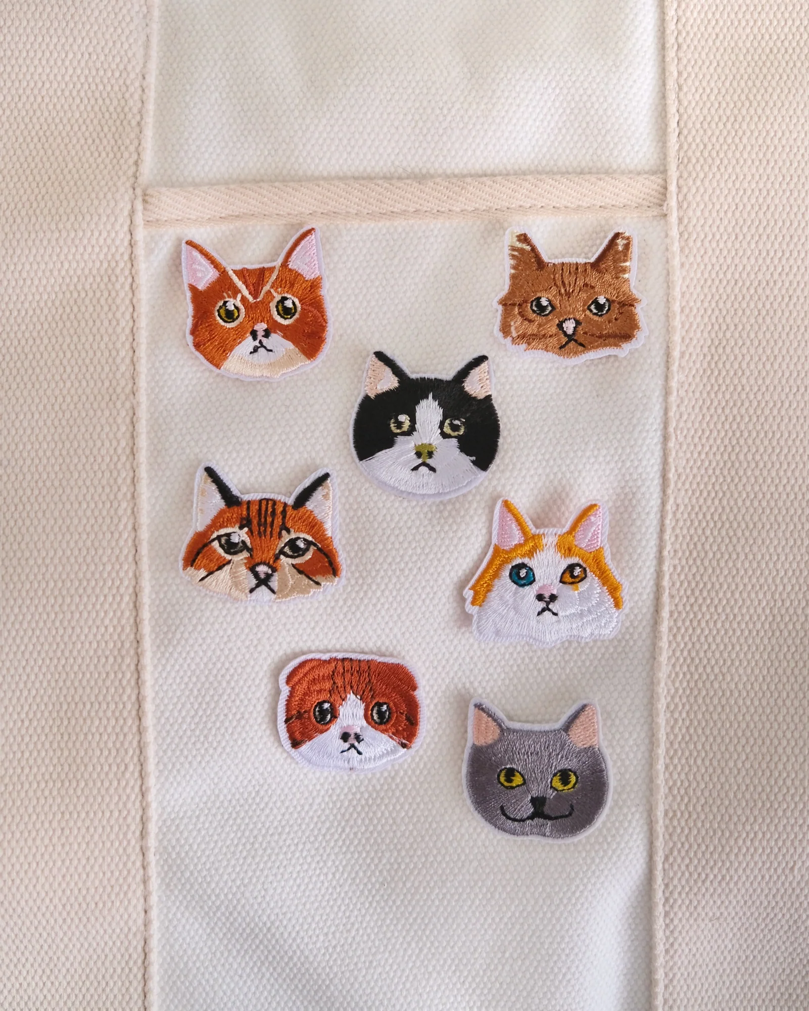 Brown Cat Iron-on Patch - Image 5