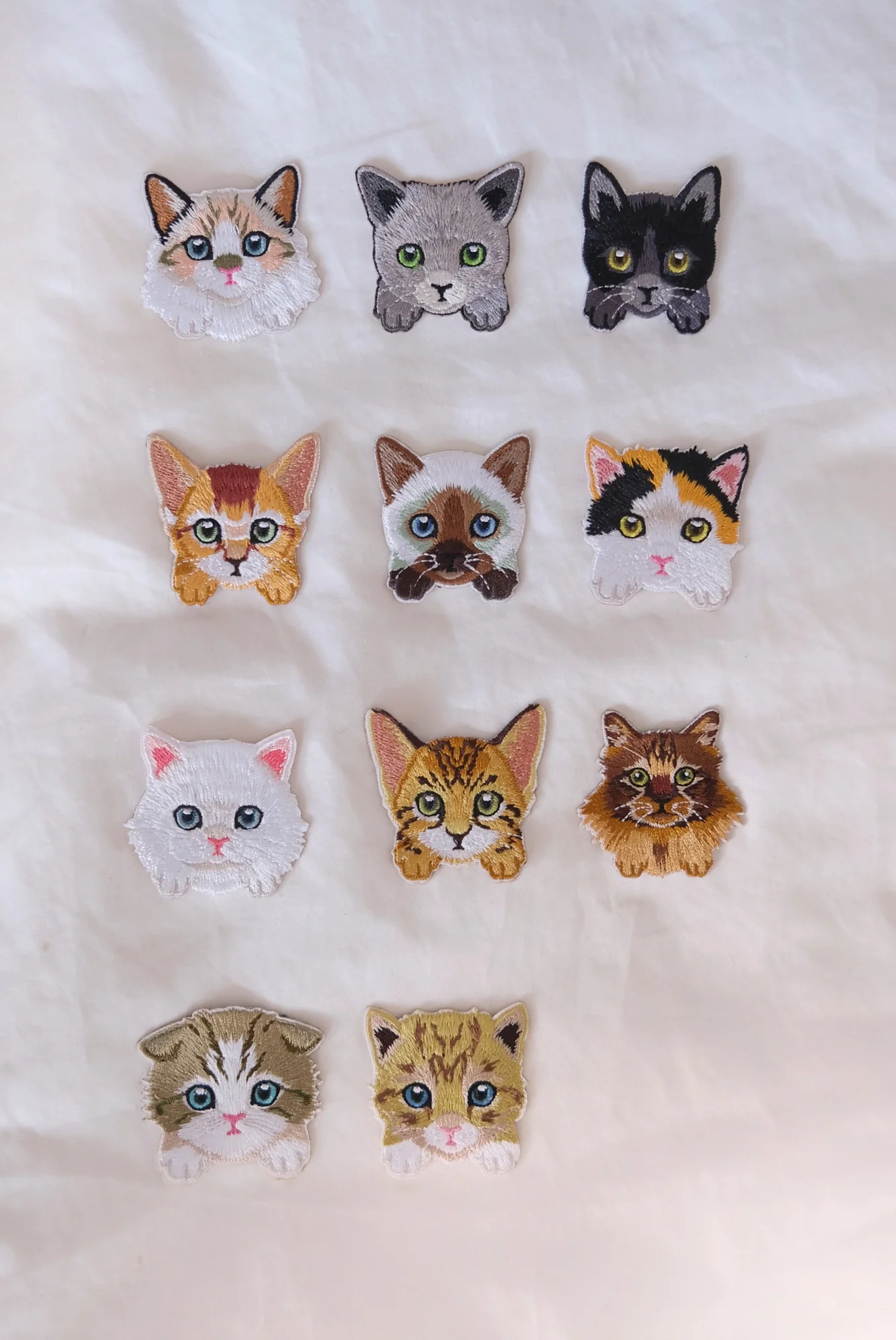 Calico Kitten Iron-on Patch - Image 3