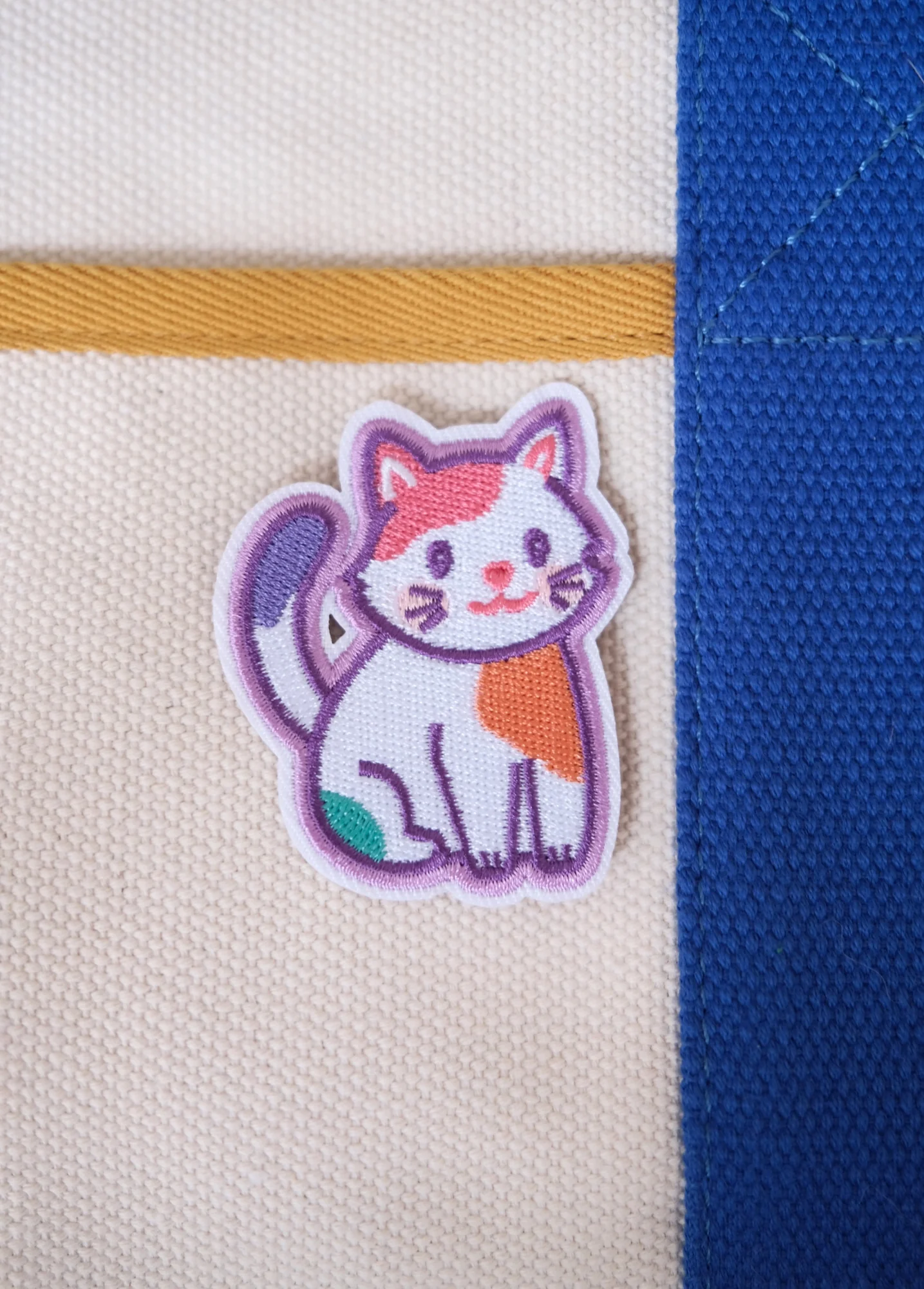 Colorful Cat Iron-on Patch