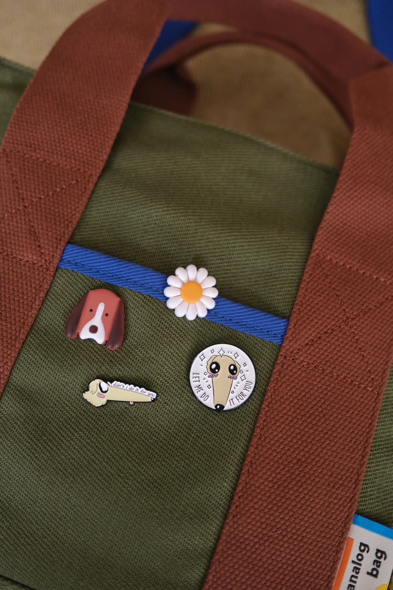 "Didn't I do it for you" Enamel Pin - Image 2