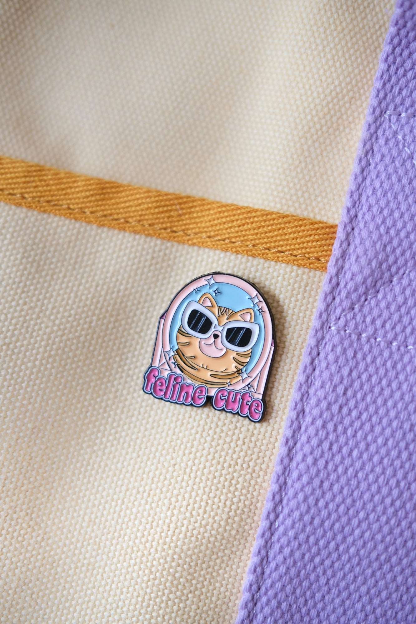 "Feline Cute" Enamel Pin - Image 8