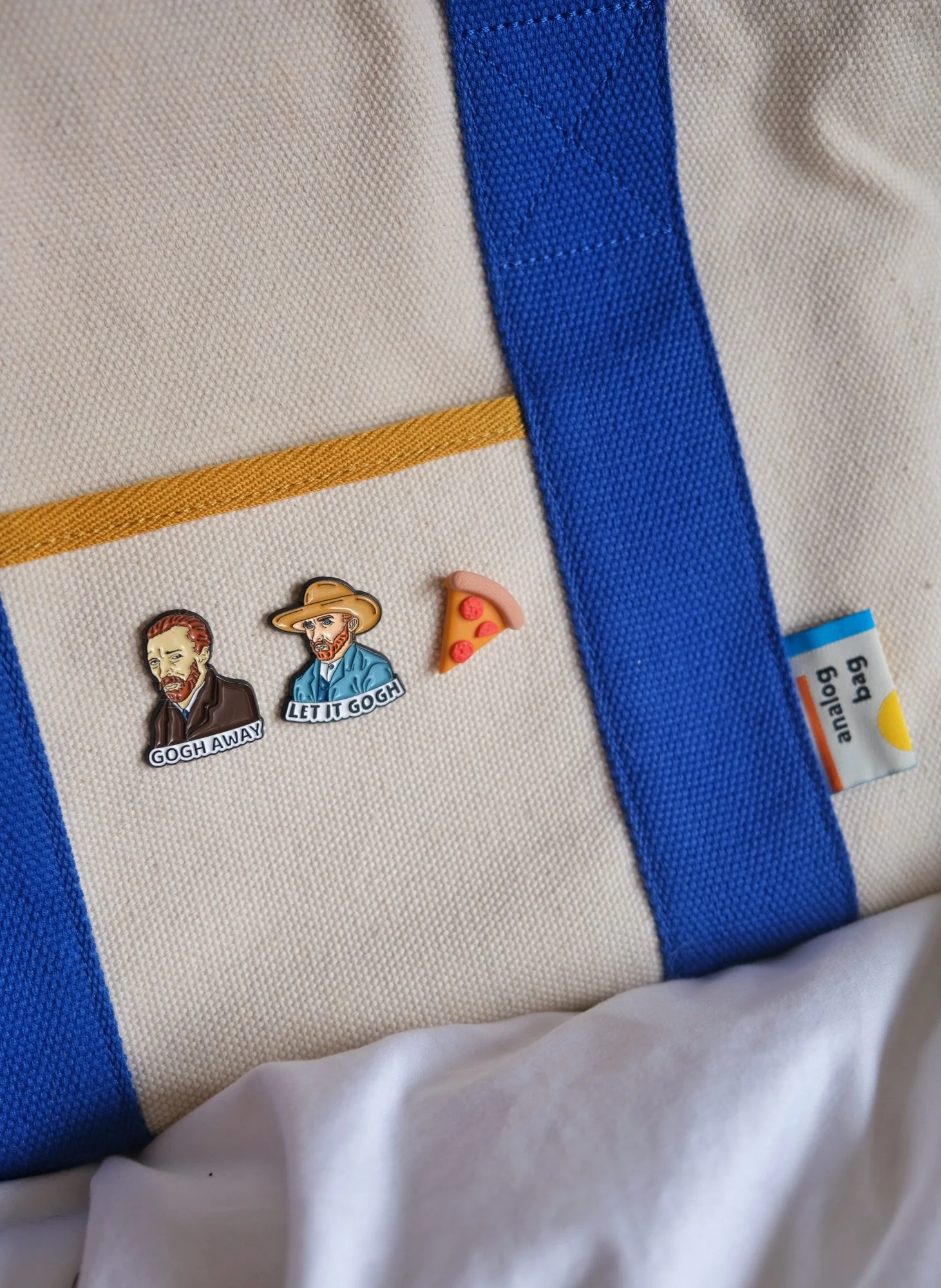 “Gogh Away” Enamel Pin - Image 5