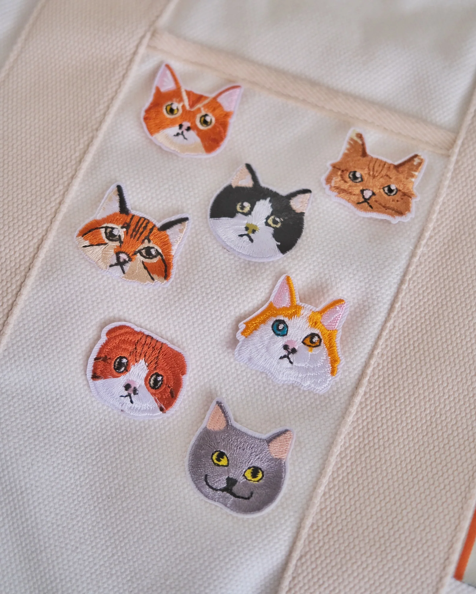 Grey British Short Hair Cat Iron-on Patch - Image 6