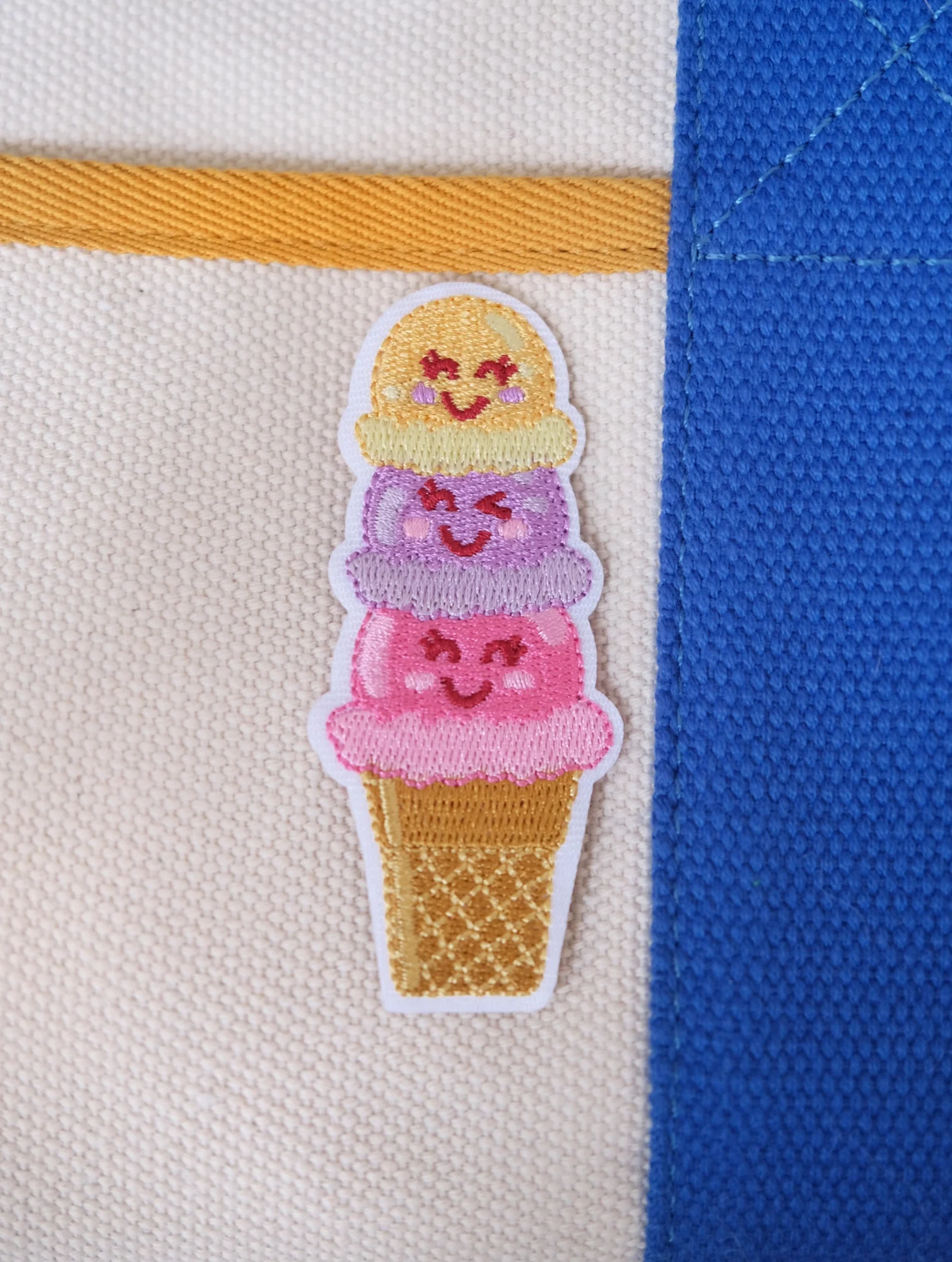 Ice Cream Iron-on Patch
