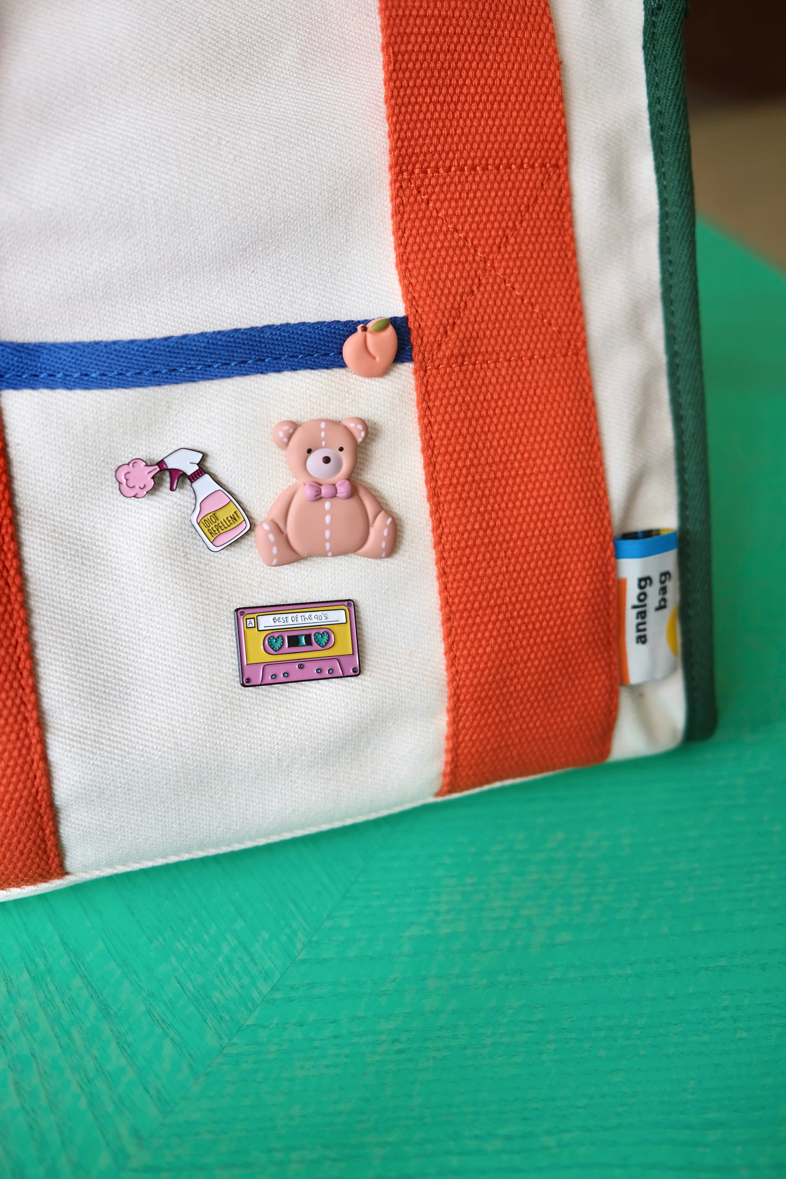Idiot Repellent Enamel Pin - Image 4
