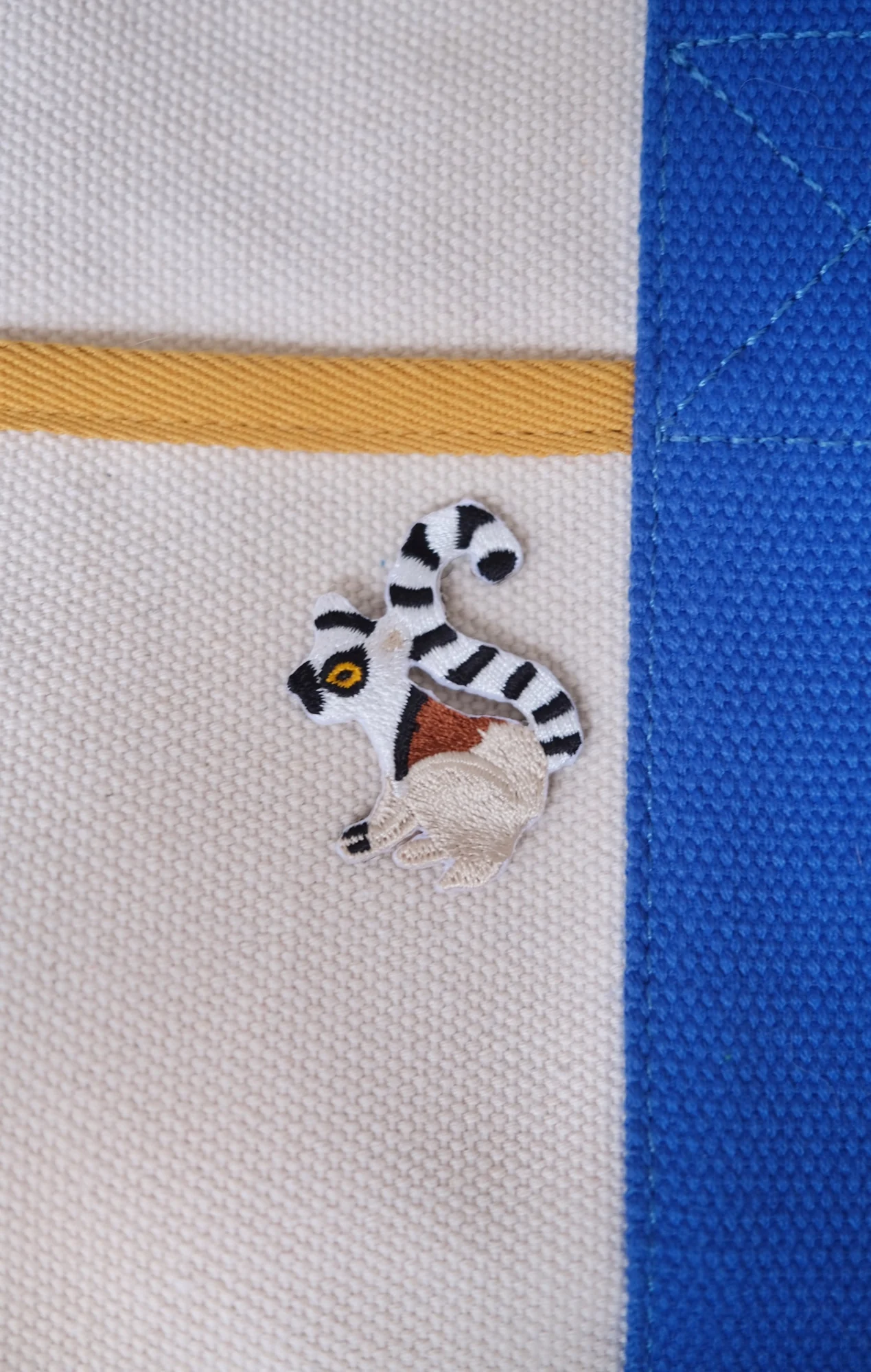 Lemur Iron-on Patch