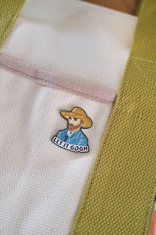 “Let it Gogh” Enamel Pin - Image 3