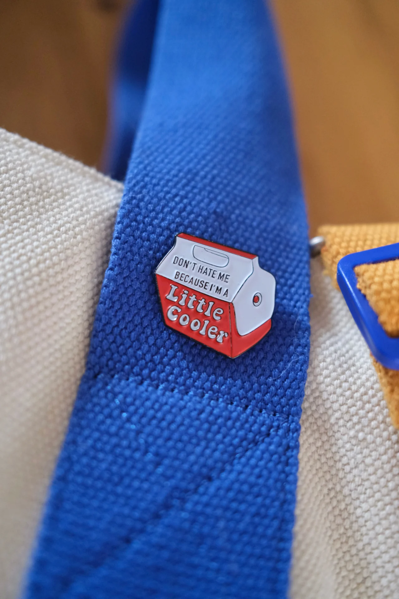 "I'm a Little Cooler" Enamel Pin - Image 3