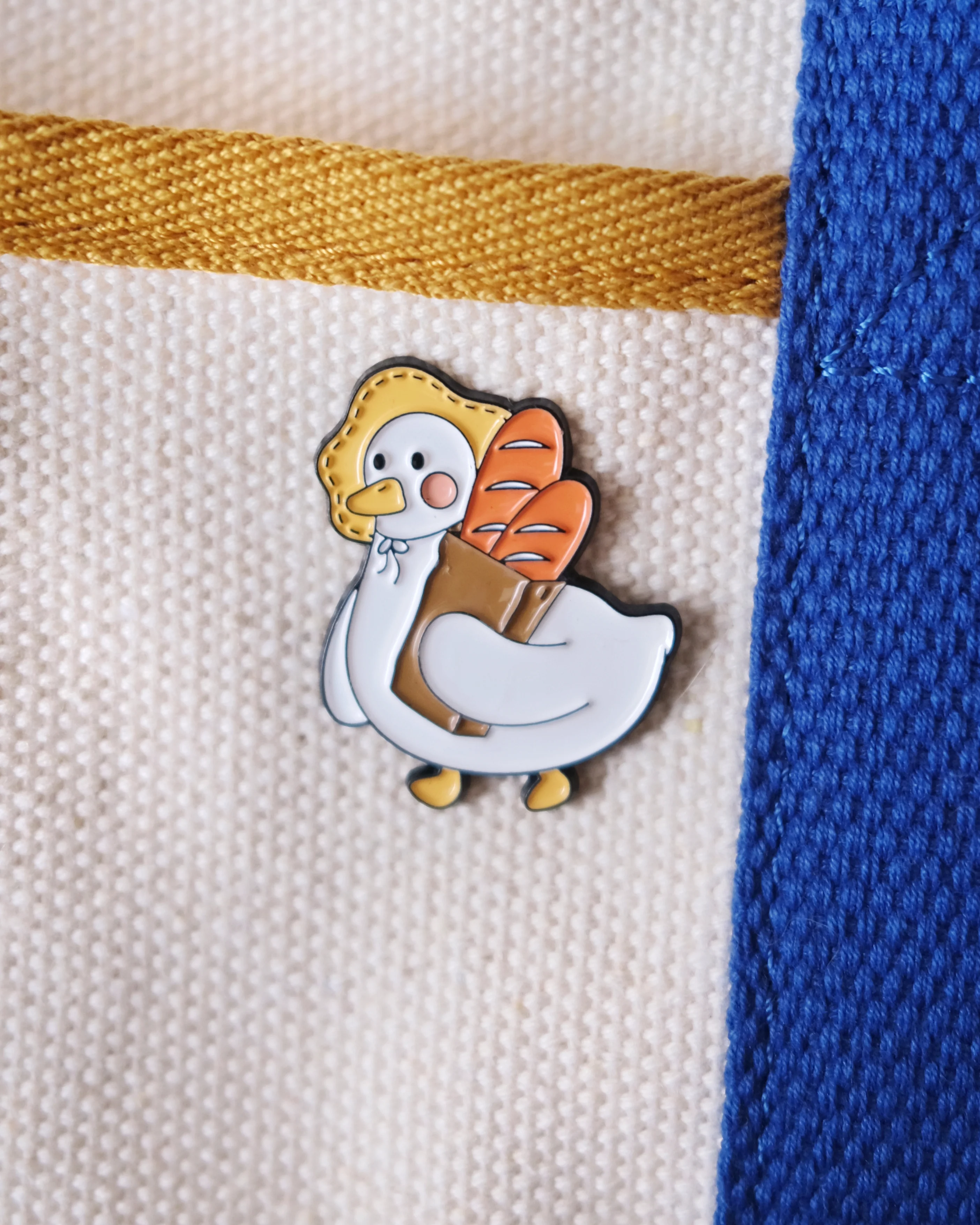 Maiden Goose Enamel Pin