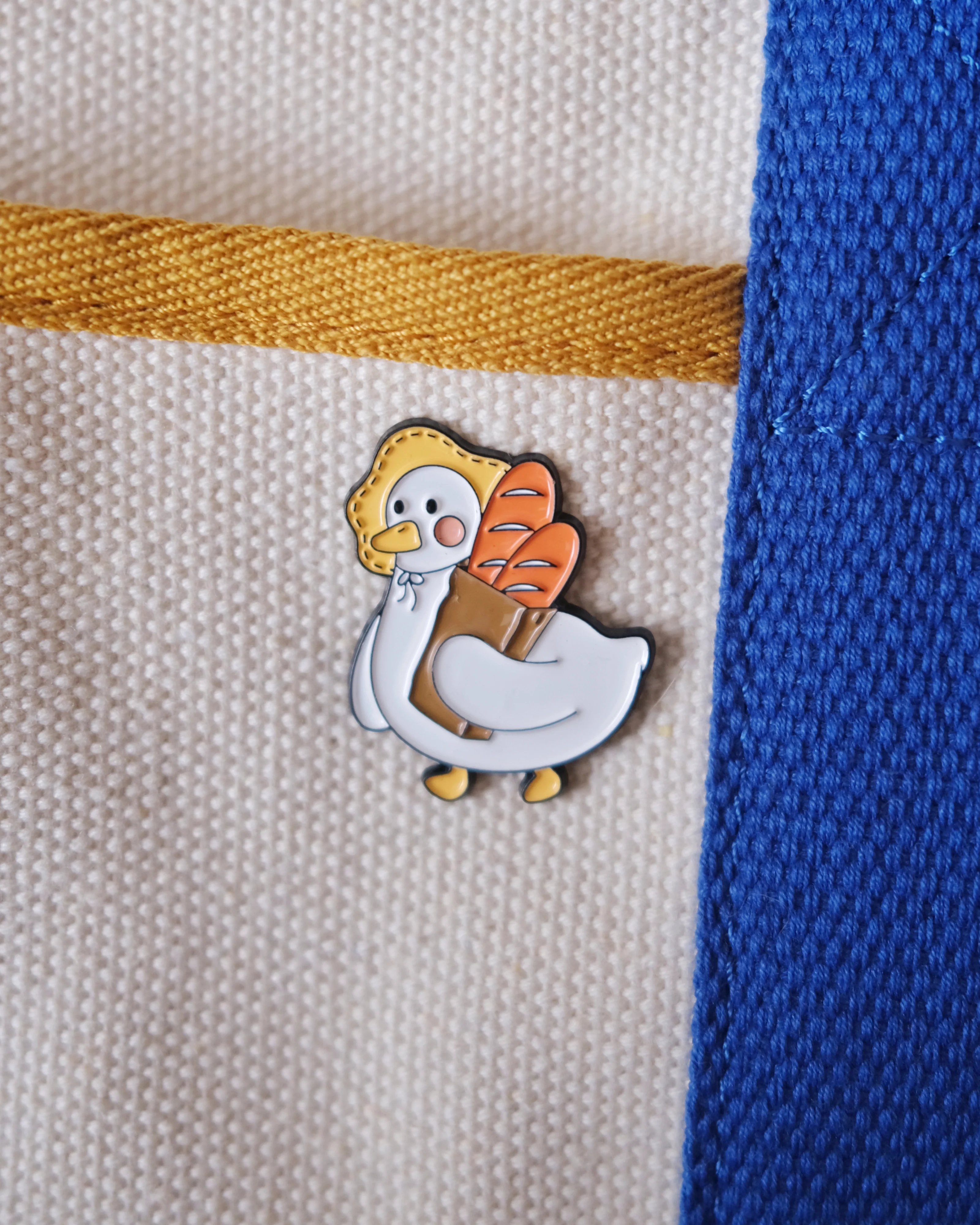 Maiden Goose Enamel Pin - Image 3