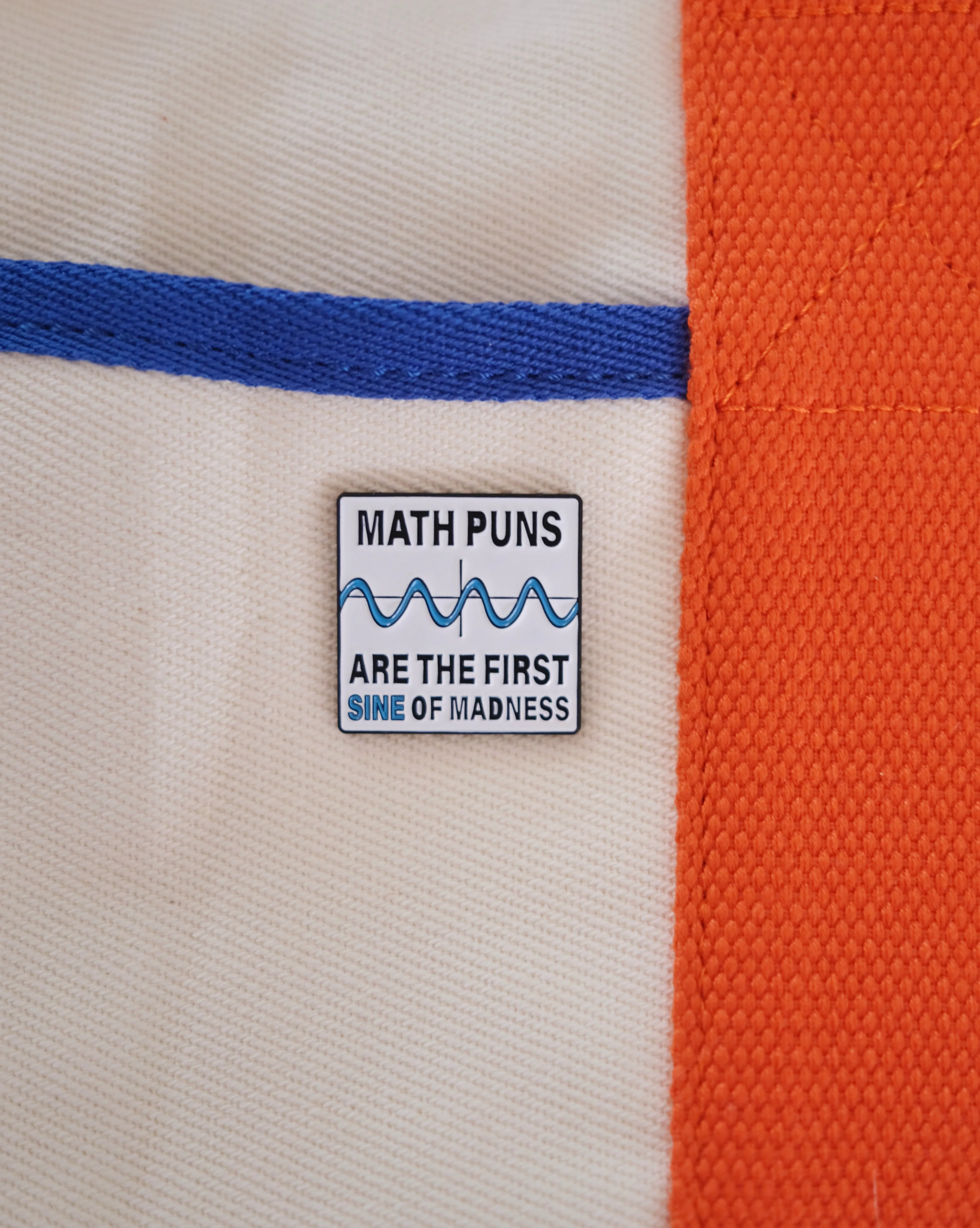 Math Puns Enamel Pin - Image 3