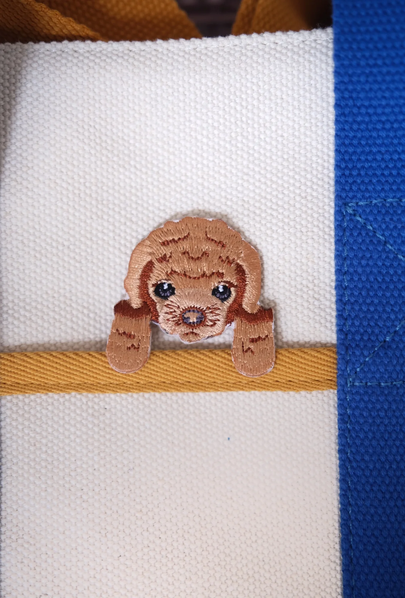 Poodle Iron-on Patch