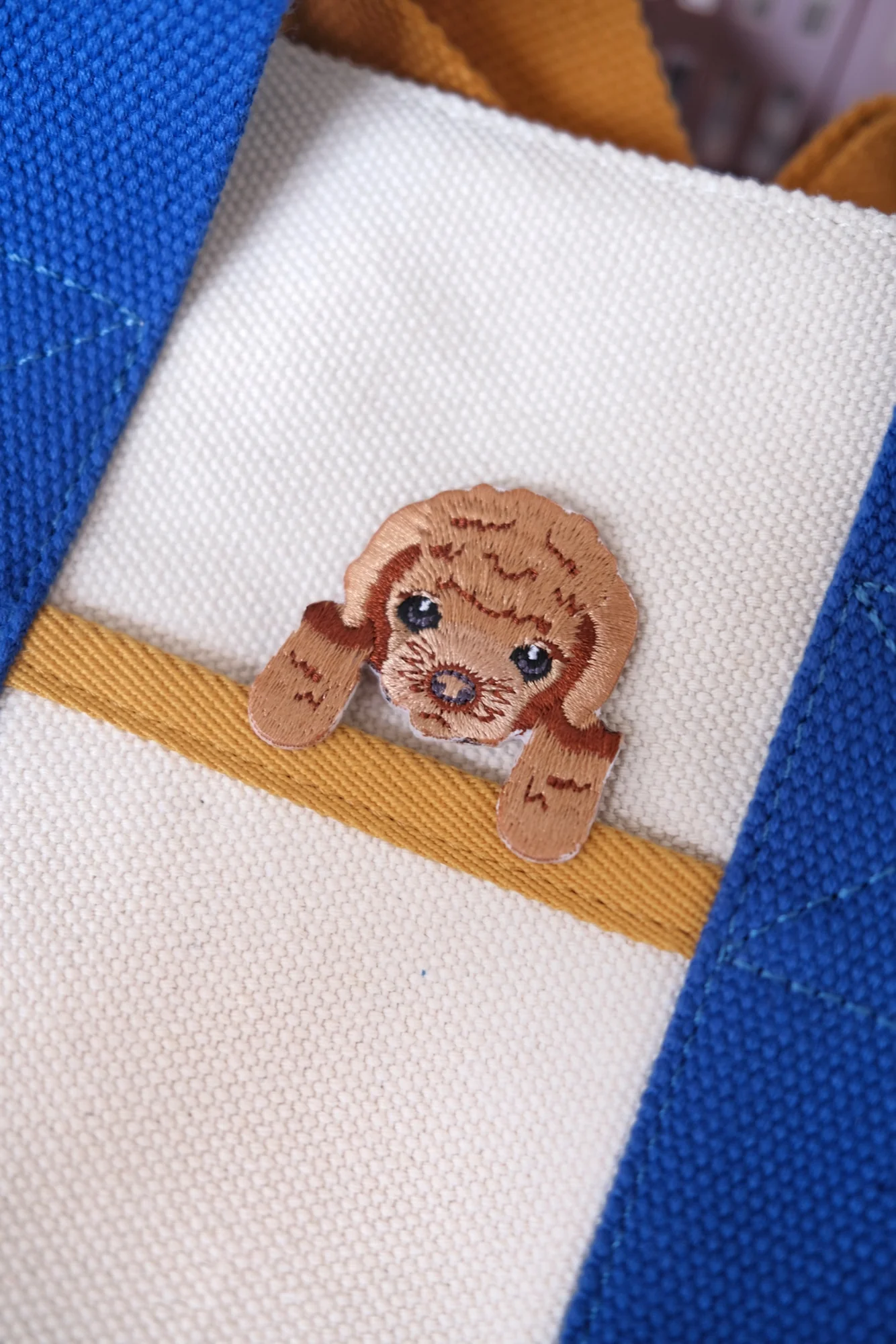 Poodle Iron-on Patch - Image 3