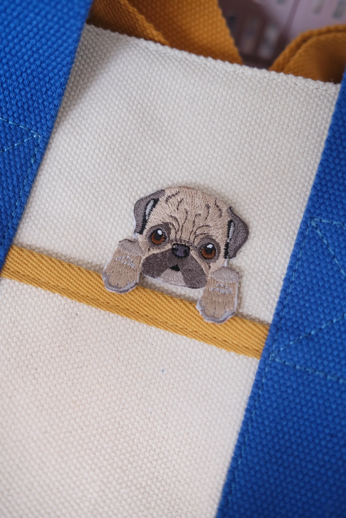 Pug Iron-on Patch - Image 2