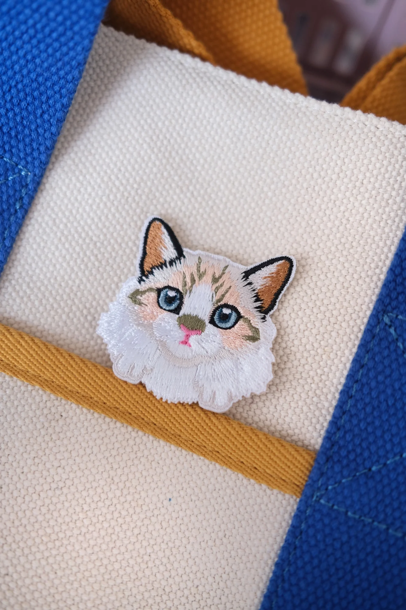 Ragdoll Kitten Iron-on Patch - Image 5