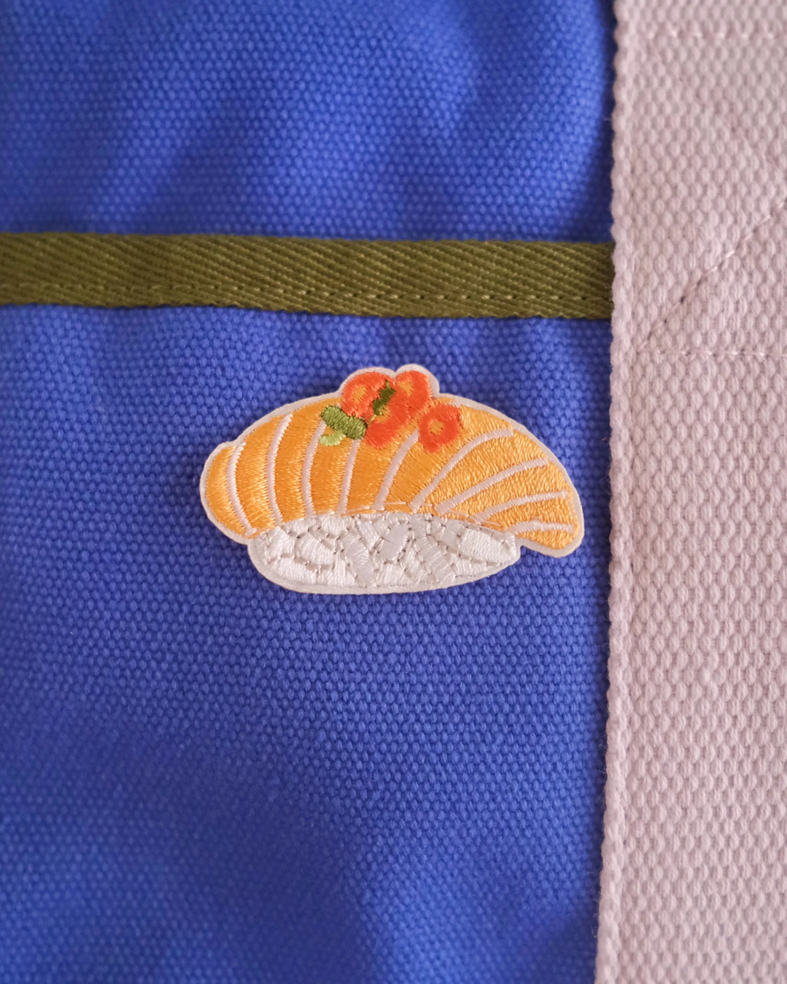 Salmon Sushi Iron-on Patch