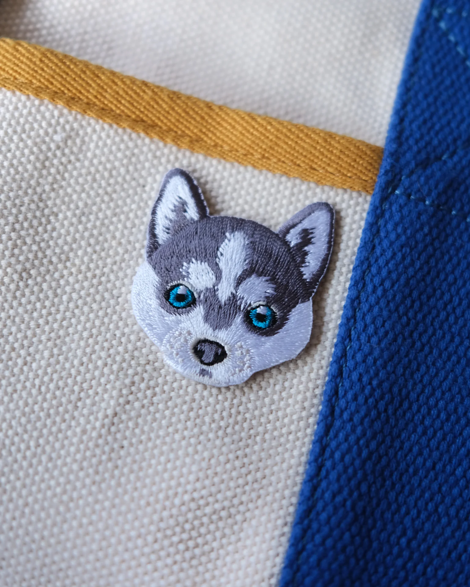Siberian Husky Iron-on Patch - Image 2