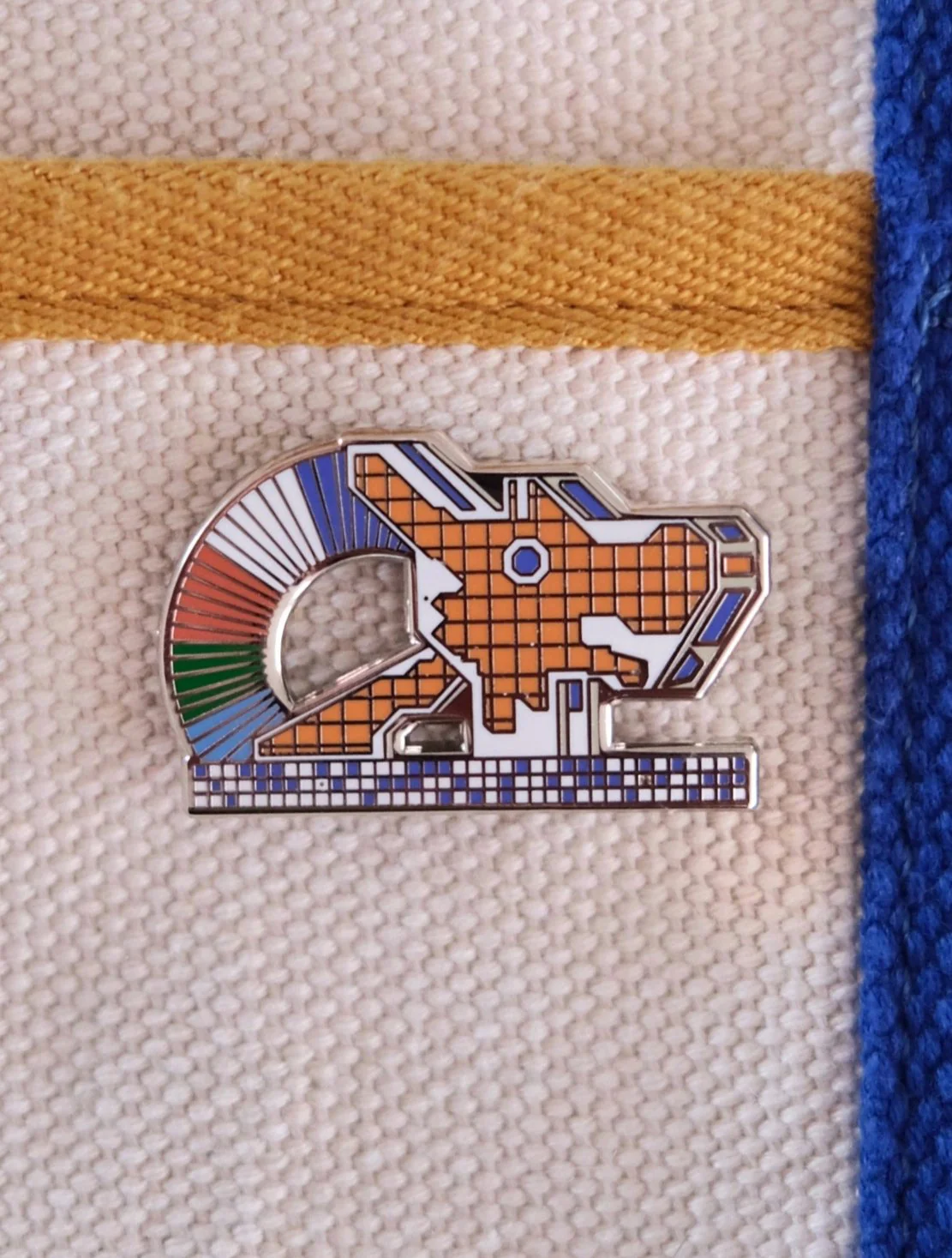 Singapore Dragon Playground Enamel Pin