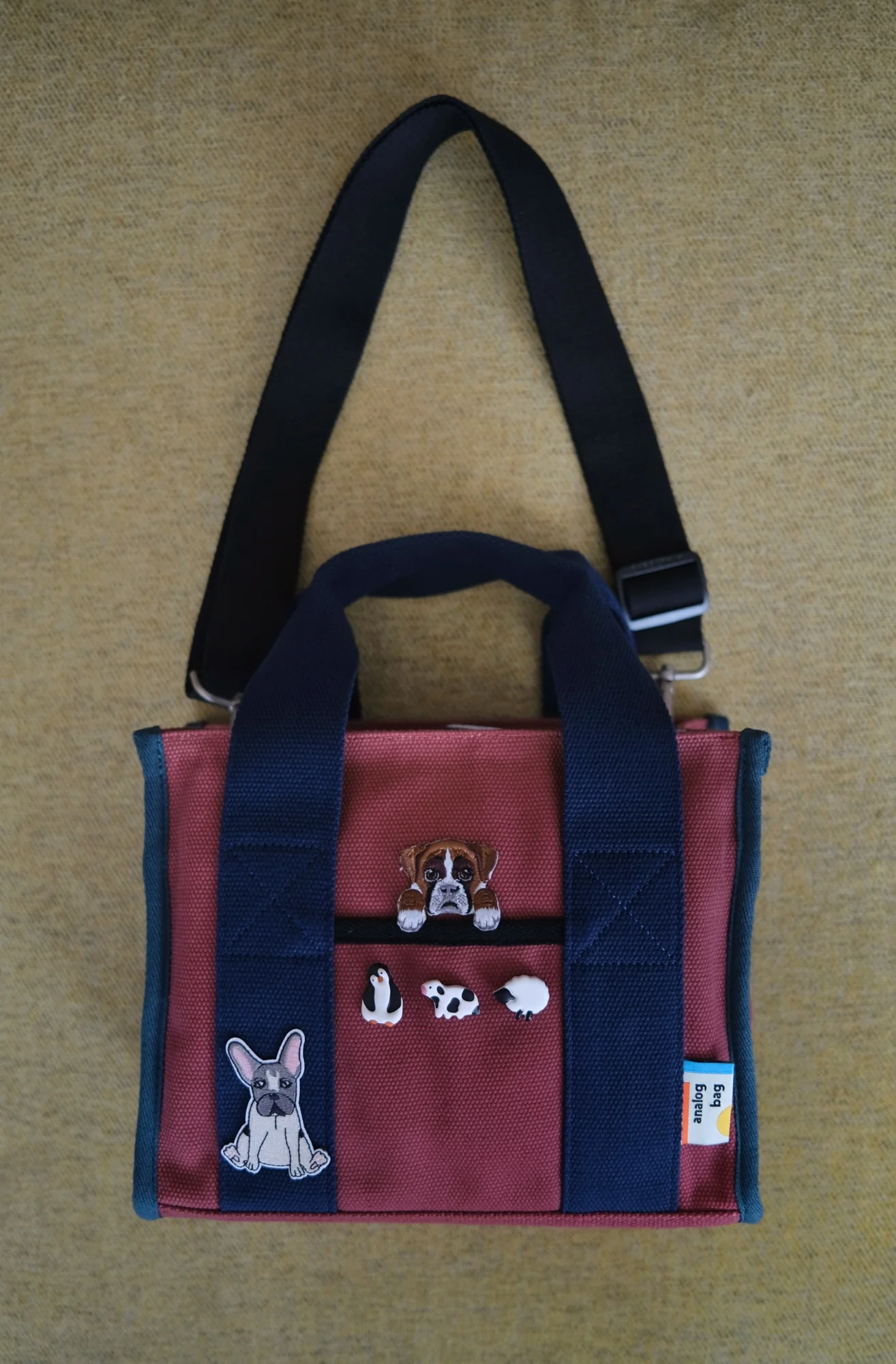 Sitting Frenchie Iron-on Patch - Image 7