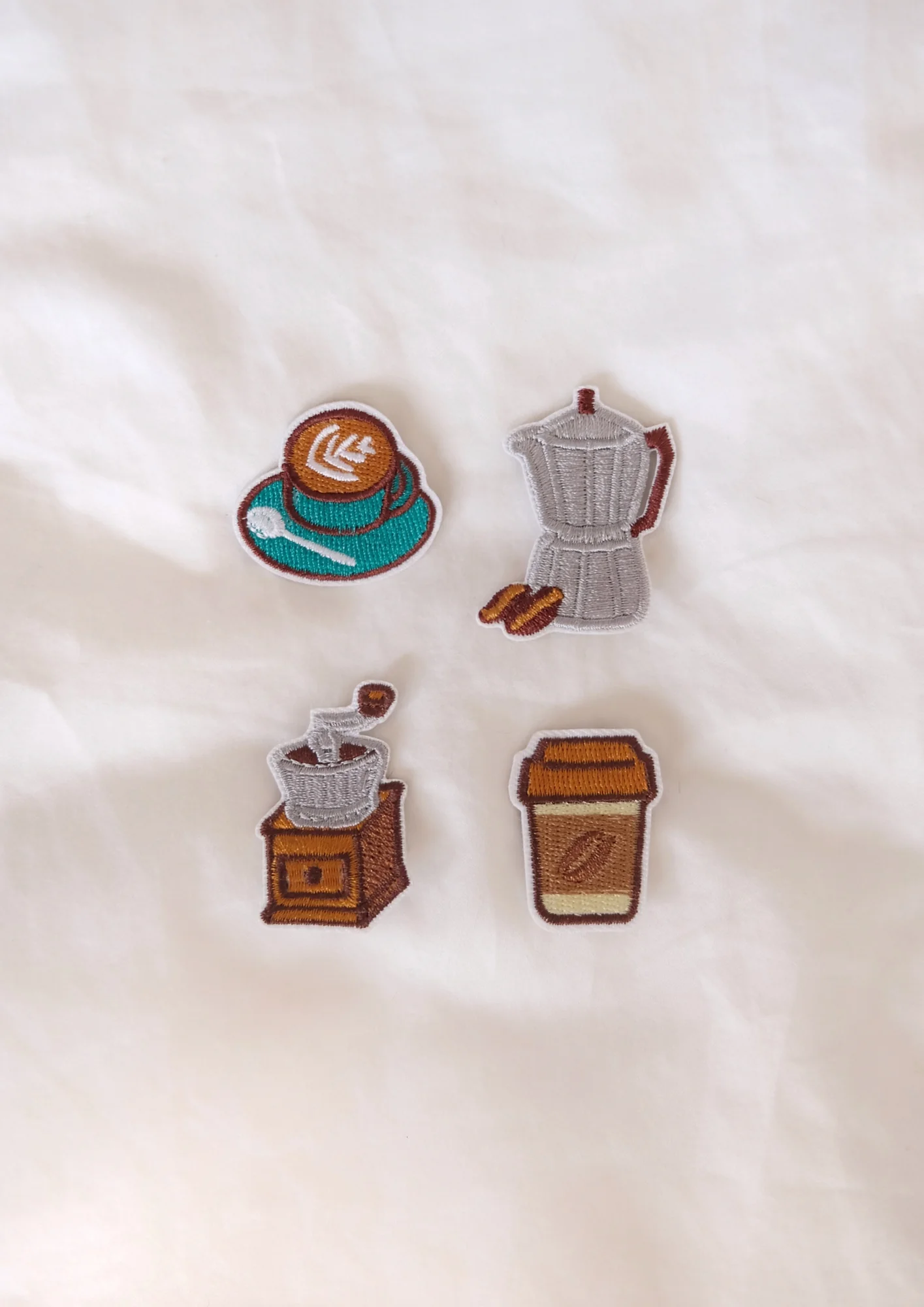 Takeaway Coffee Iron-on Patch - Image 3