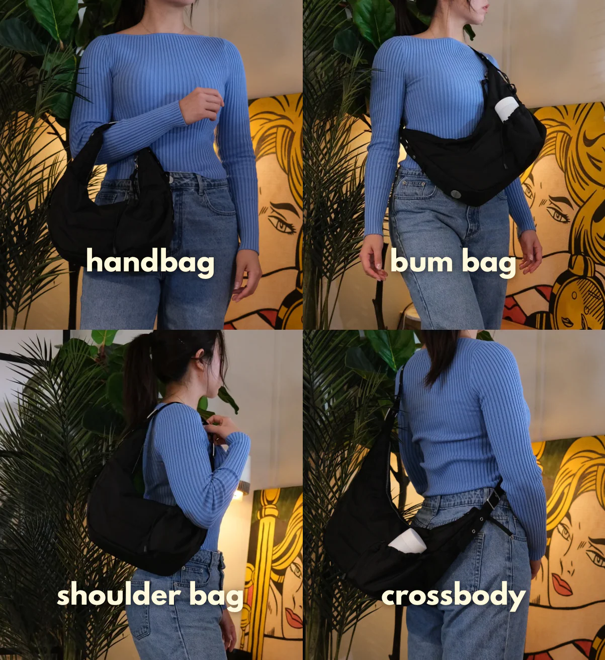 The Medium Utility Bag - Noir - Image 2