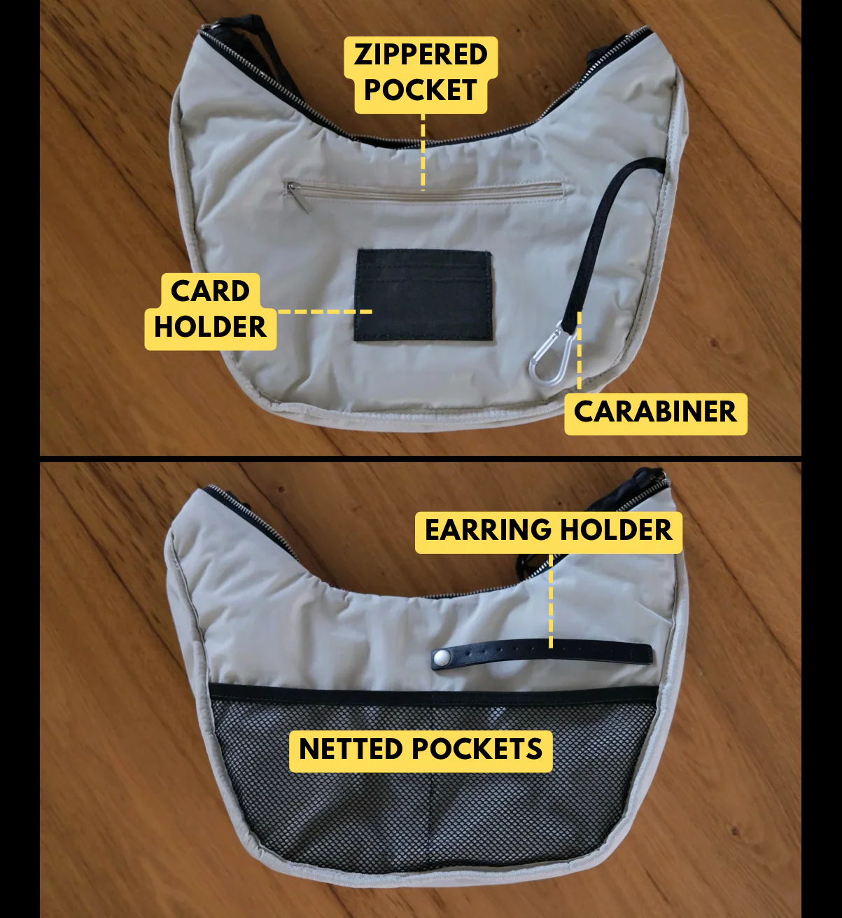 The Medium Utility Bag - Noir - Image 3