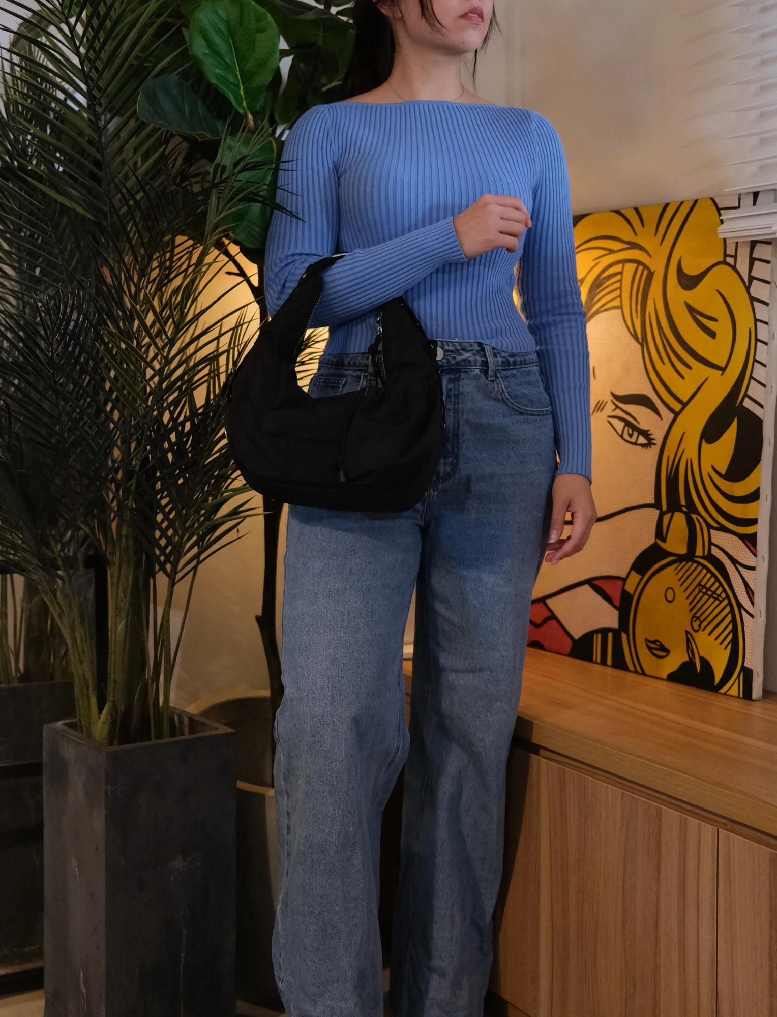 The Medium Utility Bag - Noir - Image 5