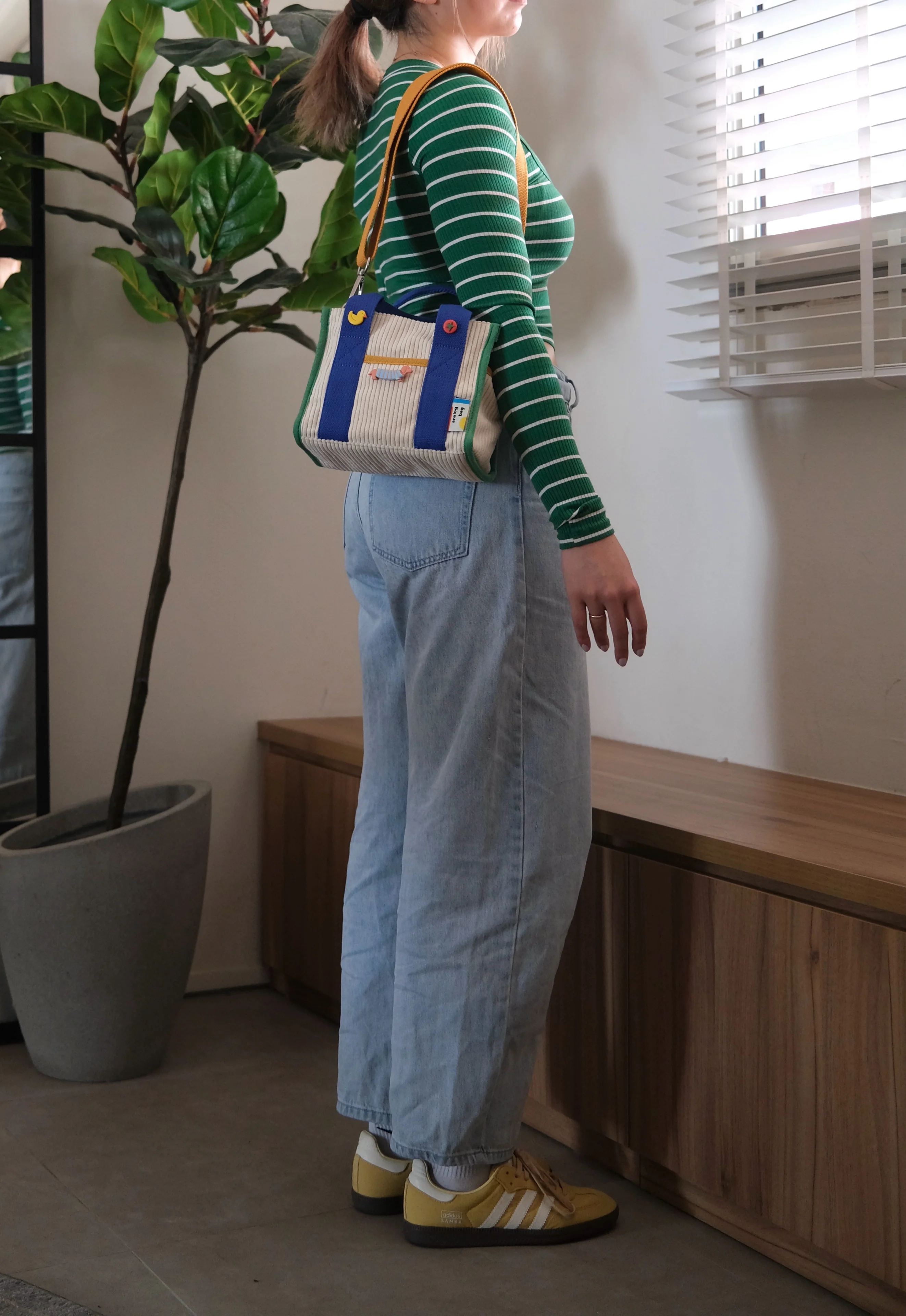 New: The Black Analog Mini Tote (Water Repellent Corduroy) v2 - Image 5