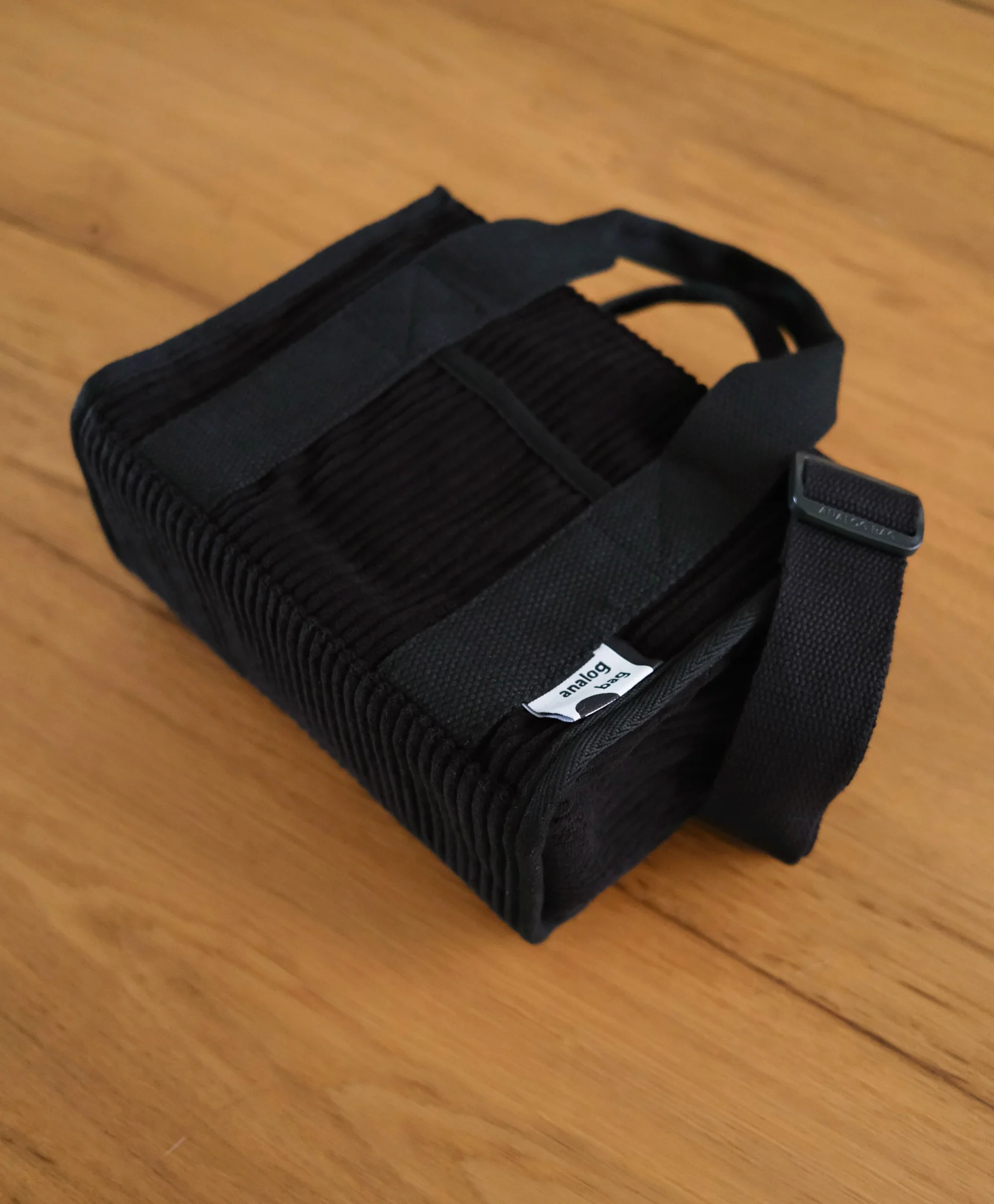 New: The Black Analog Mini Tote (Water Repellent Corduroy) v2 - Image 6