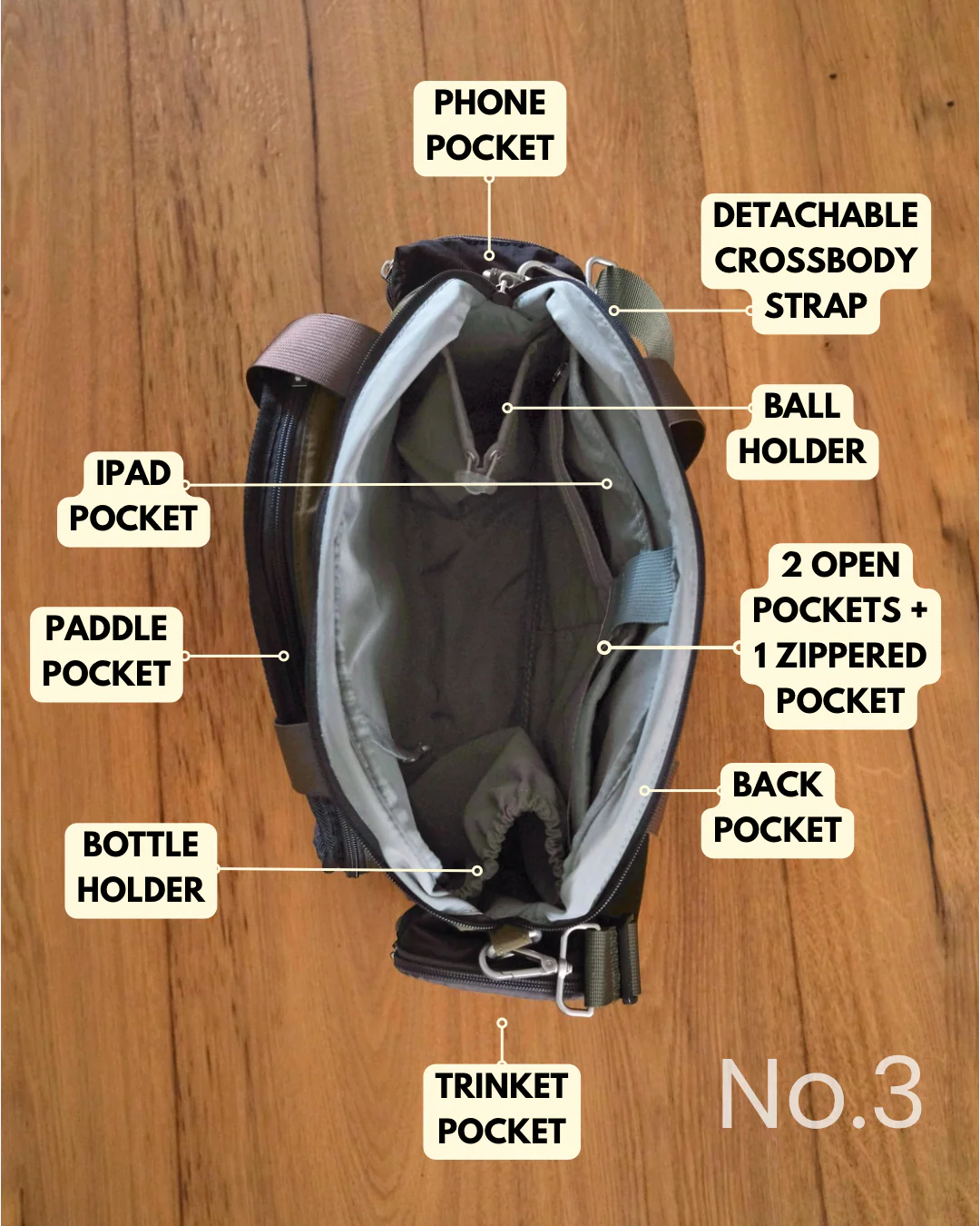 The Pickleball Everyday Bag - Image 14