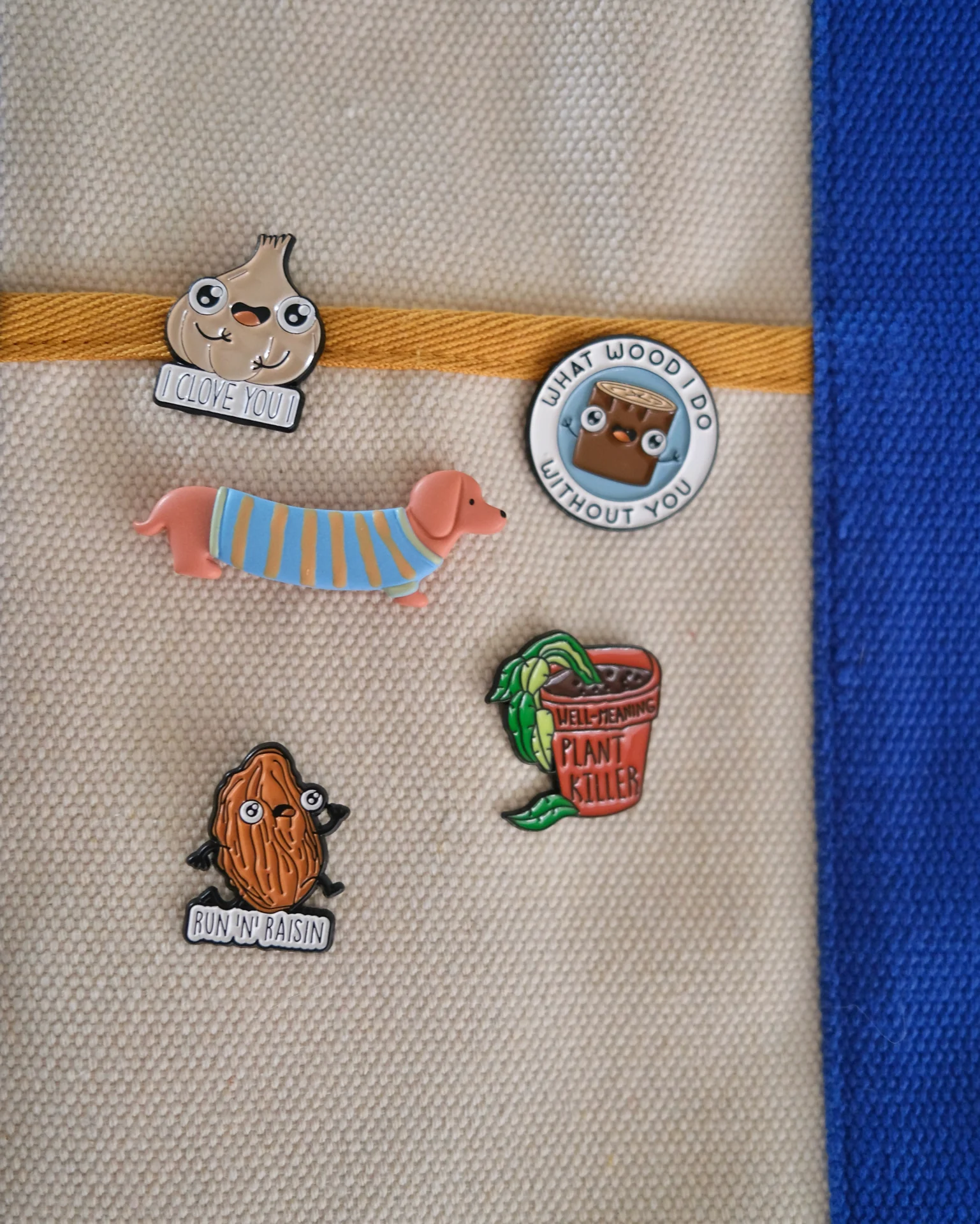 "Run n Raisin" Enamel Pin - Image 2