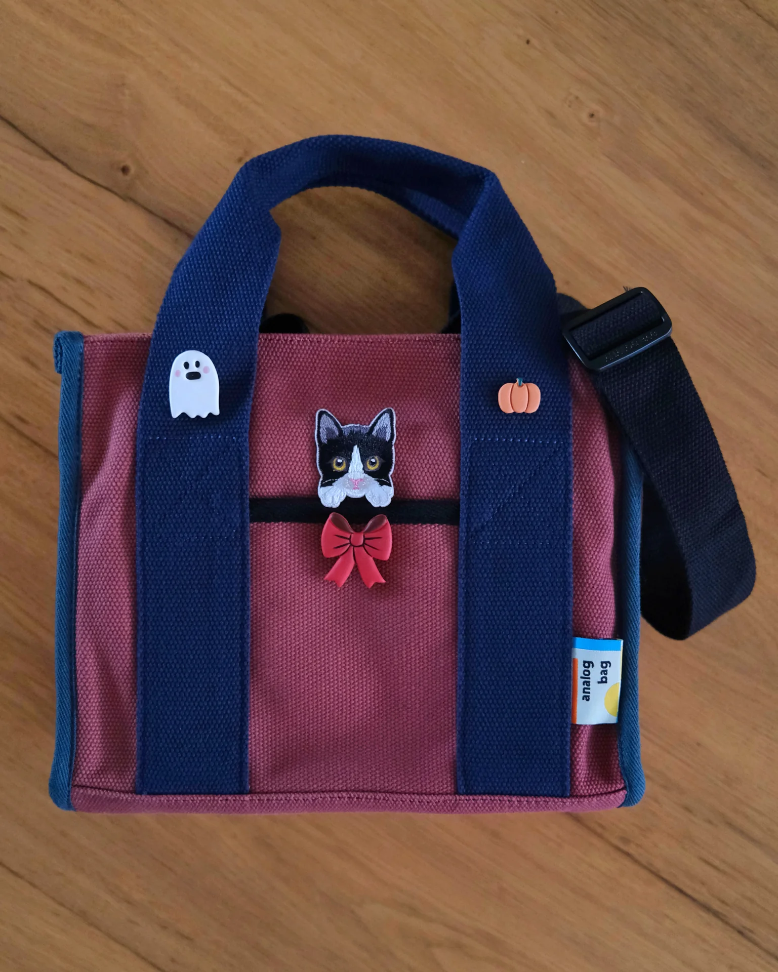 Tuxedo Kitten Iron-on Patch - Image 3