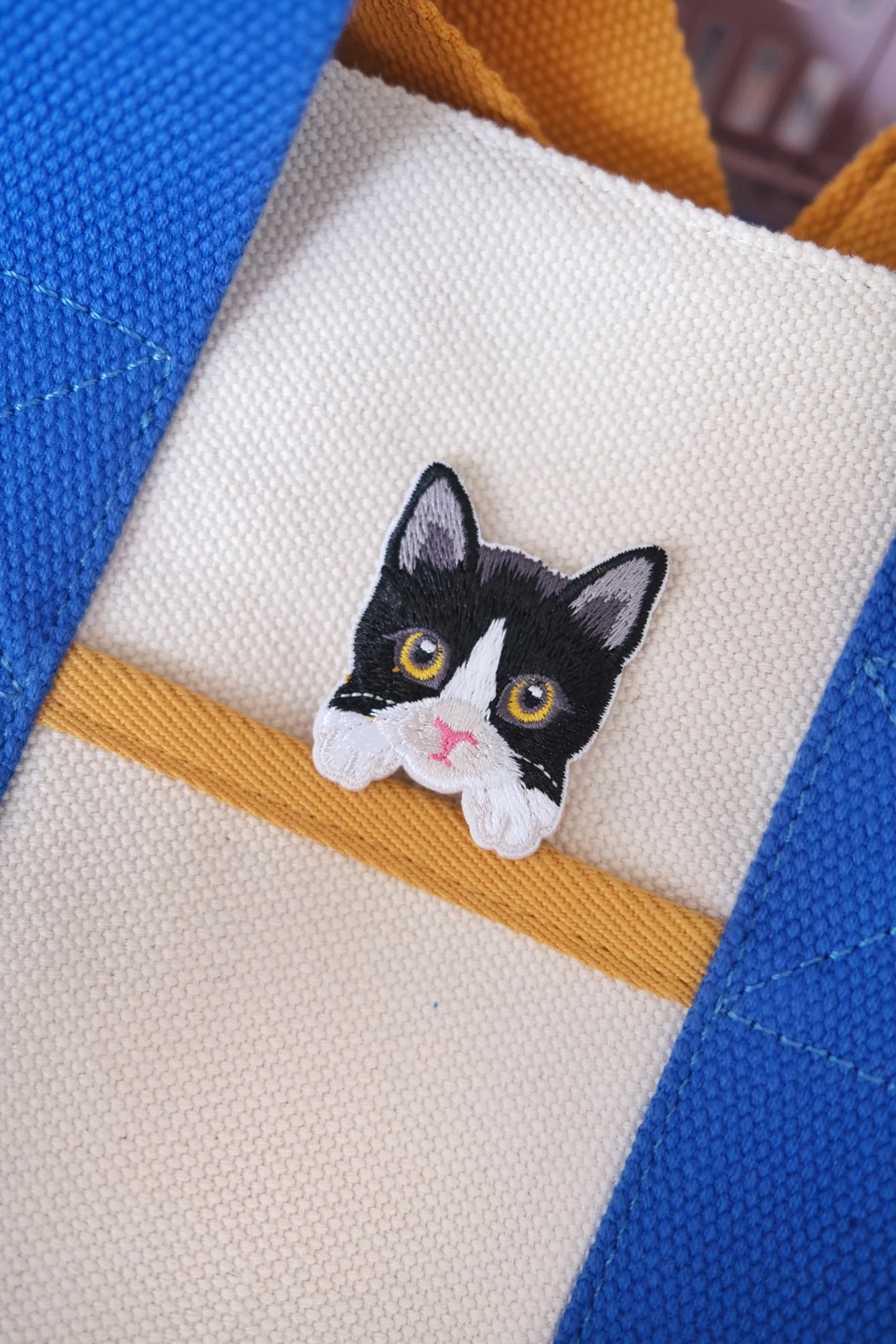 Tuxedo Kitten Iron-on Patch - Image 4