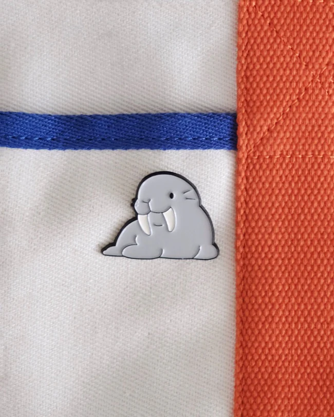 Walrus Enamel Pin